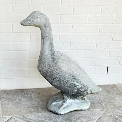 27” Cement Goose Garden Statue ~* Read Details