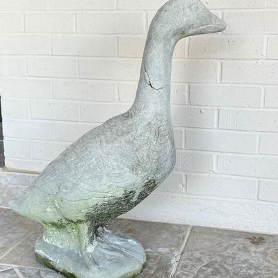 27” Cement Goose Garden Statue ~* Read Details