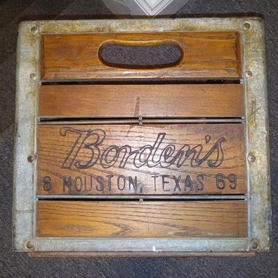 Borders milk crate