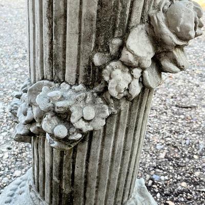 29” Cement Garden Pedestal