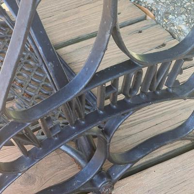 NEW HOME ~ Cast Iron Sewing Machine Base