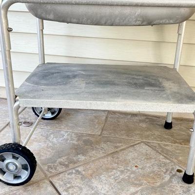 PORTABLE KITCHEN ~ Aluminum Charcoal Grill ~*Read Details