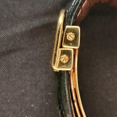 Cartier Tank 18kt Gold Watch Paris w Deployant Buckle
