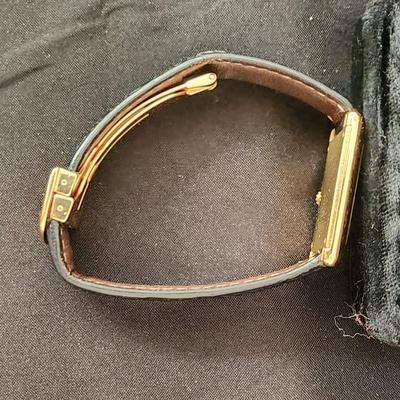 Cartier Tank 18kt Gold Watch Paris w Deployant Buckle