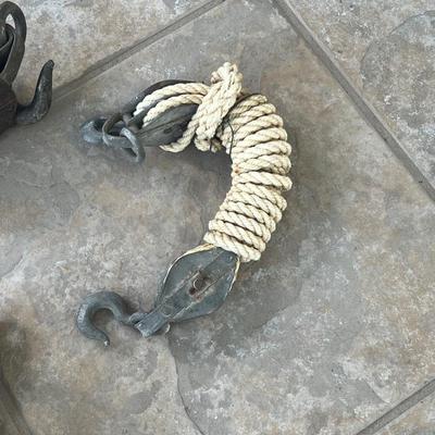Lot Of Seven (7) Vtg Pulleys