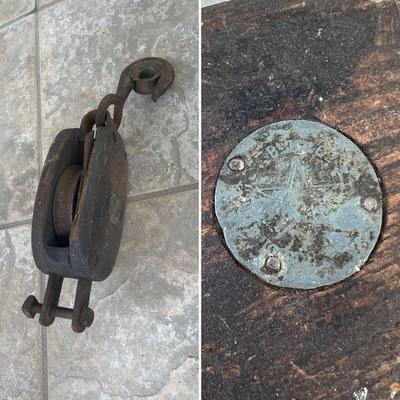 Lot Of Seven (7) Vtg Pulleys