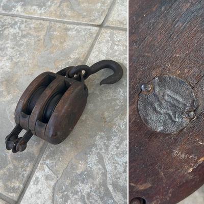 Lot Of Seven (7) Vtg Pulleys