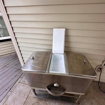 Outdoor Double Door Cooler ~ * Read Details