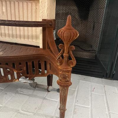 ADAMS ~ Vtg Cast Iron Gas Heater