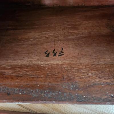 Antique Mahjong Tiles w wooden case