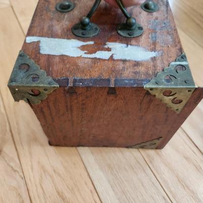 Antique Mahjong Tiles w wooden case