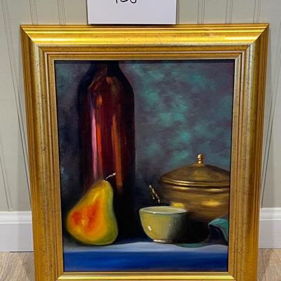 Lot# 138 Framed Pat Murphy Still Life Painting