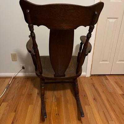Oak Rocking Chair (B2-MG)