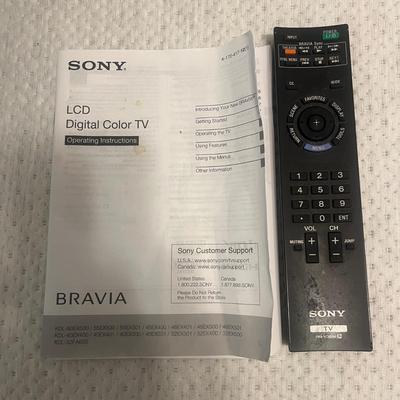 40” Sony Bravia TV (P-MG)