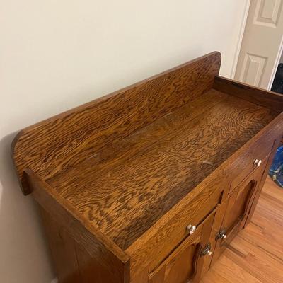 Oak Dry Sink (P-MG)