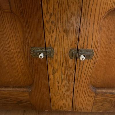 Oak Dry Sink (P-MG)