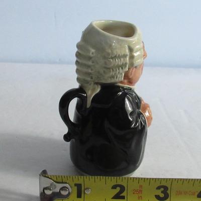 Older Royal Doulton Small Pitcher/Toby, The Lawyer Mr. Littigate