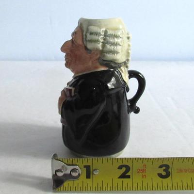Older Royal Doulton Small Pitcher/Toby, The Lawyer Mr. Littigate