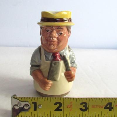 Older Royal Doulton Small Pitcher/Toby, The Butcher, Mr. Brisket