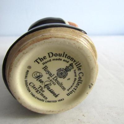 Older Royal Doulton Smaller Pitcher/Toby, The Clergyman Rev Cassock