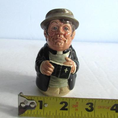 Older Royal Doulton Smaller Pitcher/Toby, The Clergyman Rev Cassock