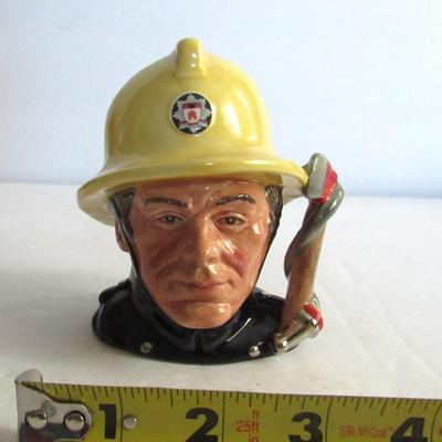Older Royal Doulton Toby, The Fireman, Ltd Ed 1624/5000