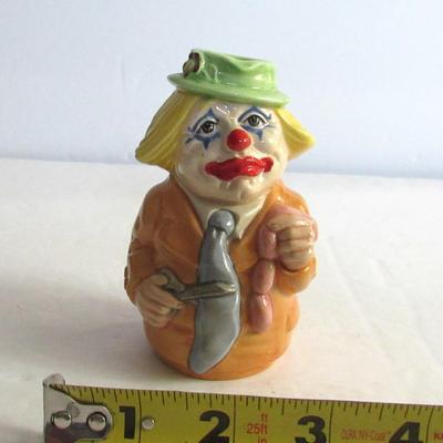 Older Royal Doulton Small Pitcher/Toby, The Clown Charlie Cheer