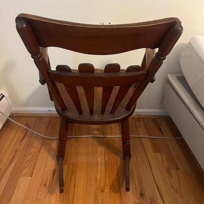 Children’s Wooden Rocking Chair (P-MG)