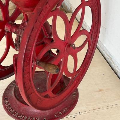 ENTERPRISE ~ 20” Large Cast Iron Coffee Mill Grinder ~ Heavy, Heavy ~ Heavy