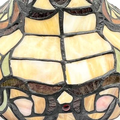 Tiffany Style Light Fixture Shades ~ Set Of Three (3) ~ ~ Stained Glass Shade