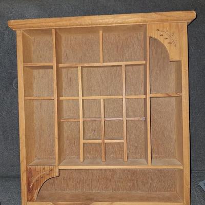 Figurine Display Shelf