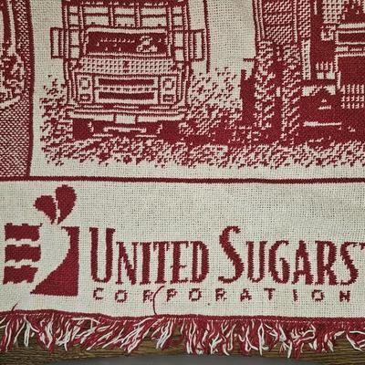 Limited Edition Reversible Blanket American Crystal Sugar 25th Anniversary
