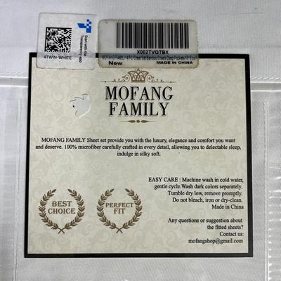 4-Piece Microfiber Twin Bed Sheet Set