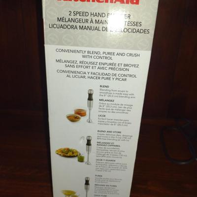KitchenAid 2 Speed Hand Blender- In Working Condition