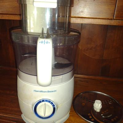 Hamilton Beach Food Processor- 14 Cup Capacity- In Working Condition
