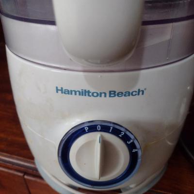 Hamilton Beach Food Processor- 14 Cup Capacity- In Working Condition