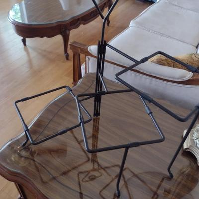 The Pampered Chef Simple Additions Metal Three Tier Stand with Box