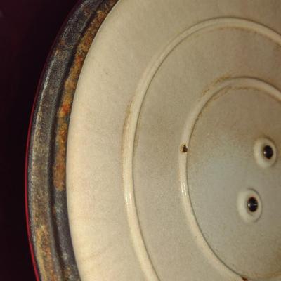 Lodge 1896 Enamel on Cast Iron Covered Dutch Oven- 6 Quart Capacity
