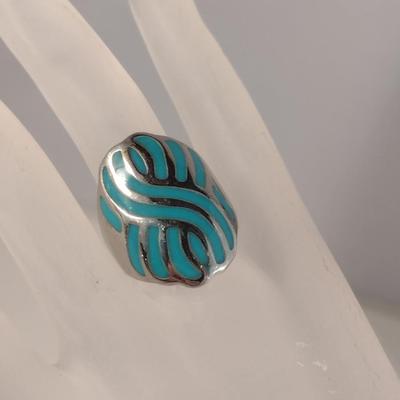 Collection of Turquoise Jewelry- Bracelets and Earrings (#5)