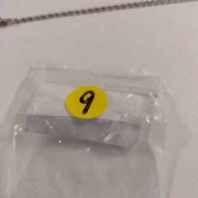 Fashion Jewelry Set with Striking Blue Settings- Necklace, Bracelet, Earrings (#9)