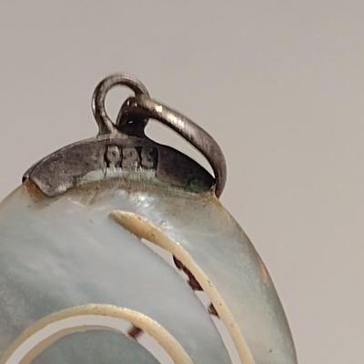 Vintage Mother of Pearl Dangle Earrings (#10)