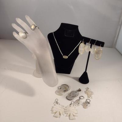 Collection of Mother of Pearl Jewelry (#14)