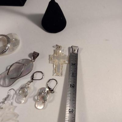 Collection of Mother of Pearl Jewelry (#14)
