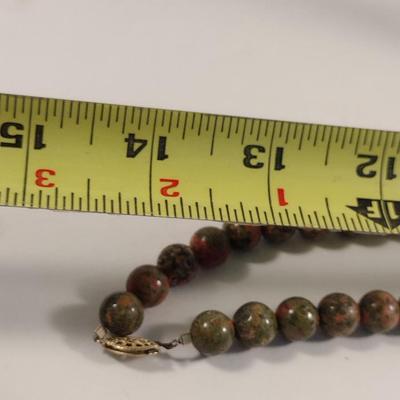 Collection of Natural Stone Jewelry- Necklace, Bracelet, Earrings (#15)