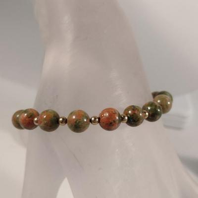 Collection of Natural Stone Jewelry- Necklace, Bracelet, Earrings (#15)