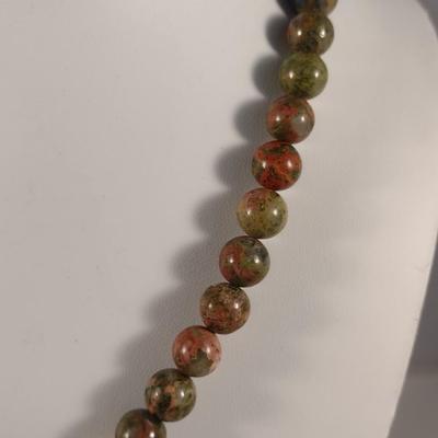 Collection of Natural Stone Jewelry- Necklace, Bracelet, Earrings (#15)