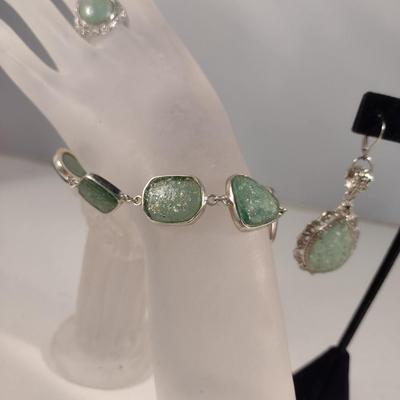 Fashion Jewelry Set- Ring, Bracelet, Earrings (#16)