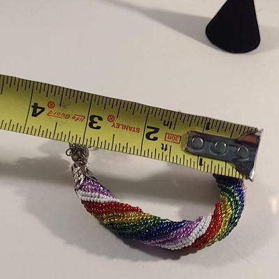 Hummingbird Design Hand Made Multi-Color Seed Bead Jewelry Set (#19)