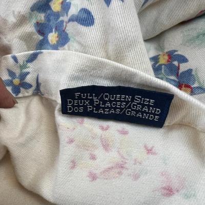 Ralph Laureen Queen Duvet, Unique yardage, ticking