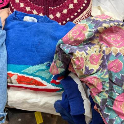 Sweaters, jean Jacket